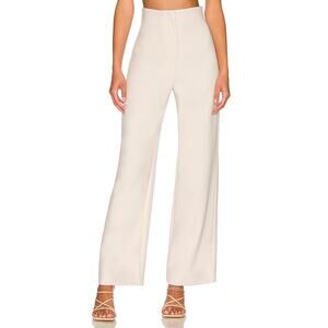 Bardot 'Anna' White High Waist Pant Size 6
